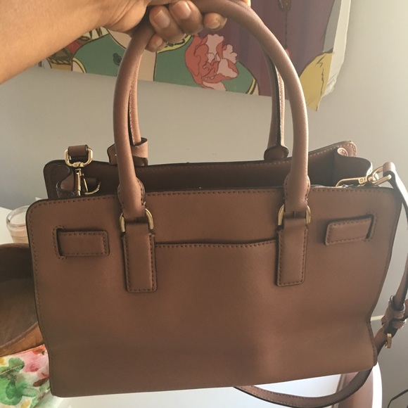 Michael Kors Dillon Nude Satchel Bag - Picture 2 of 7